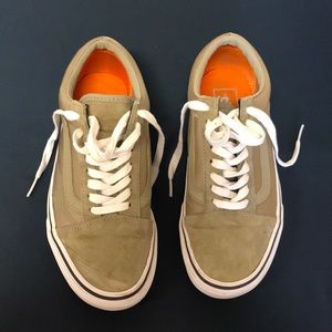 Army Green Scotchgard Old Skool Vans